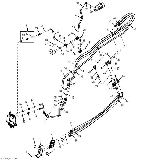 john deere skid steer connecting hydraulic radiator lines|john deere skid steer diagram.